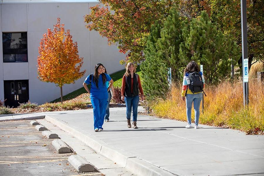 San Juan College Students Tour Campus